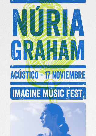 Núria Graham en acústico en Imagine Music Fest Madrid