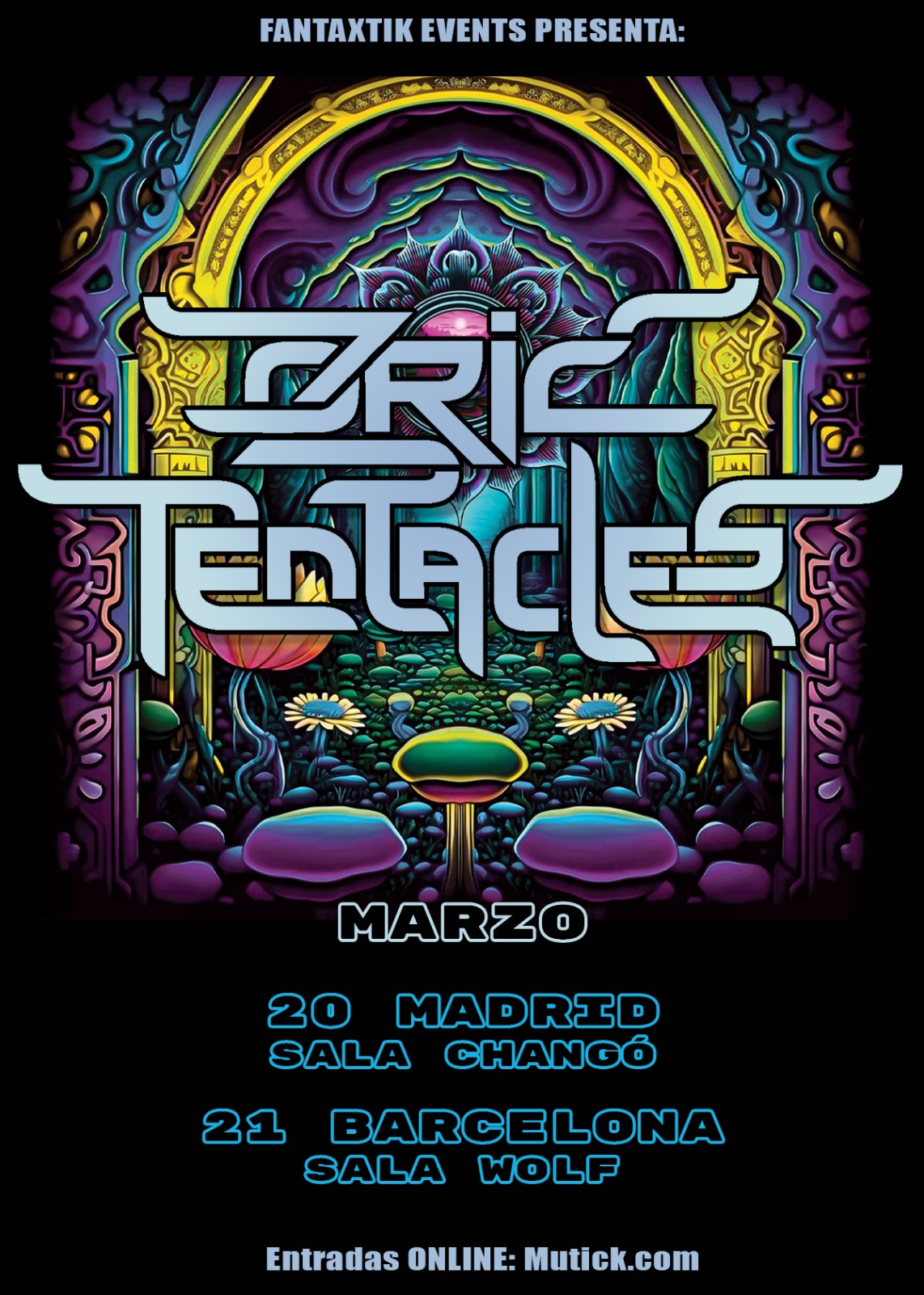 OZRIC TENTACLES (UK) en Barcelona - APLAZADO - Mutick