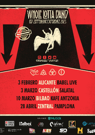 Whole Lotta Band - Led Zeppelin Live Experience en Bilbao - CANCELADO