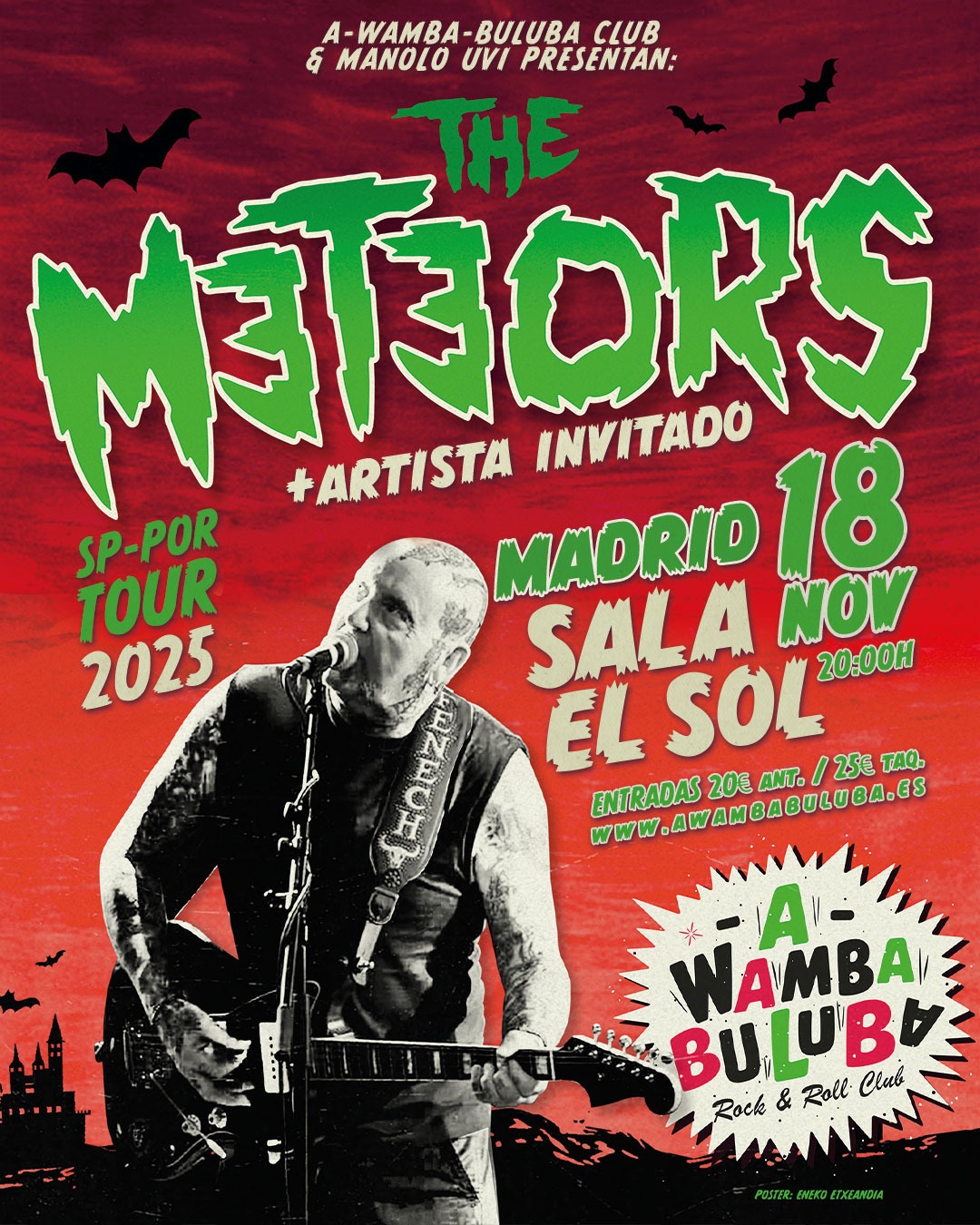 The METEORS (UK) en Madrid   - Mutick