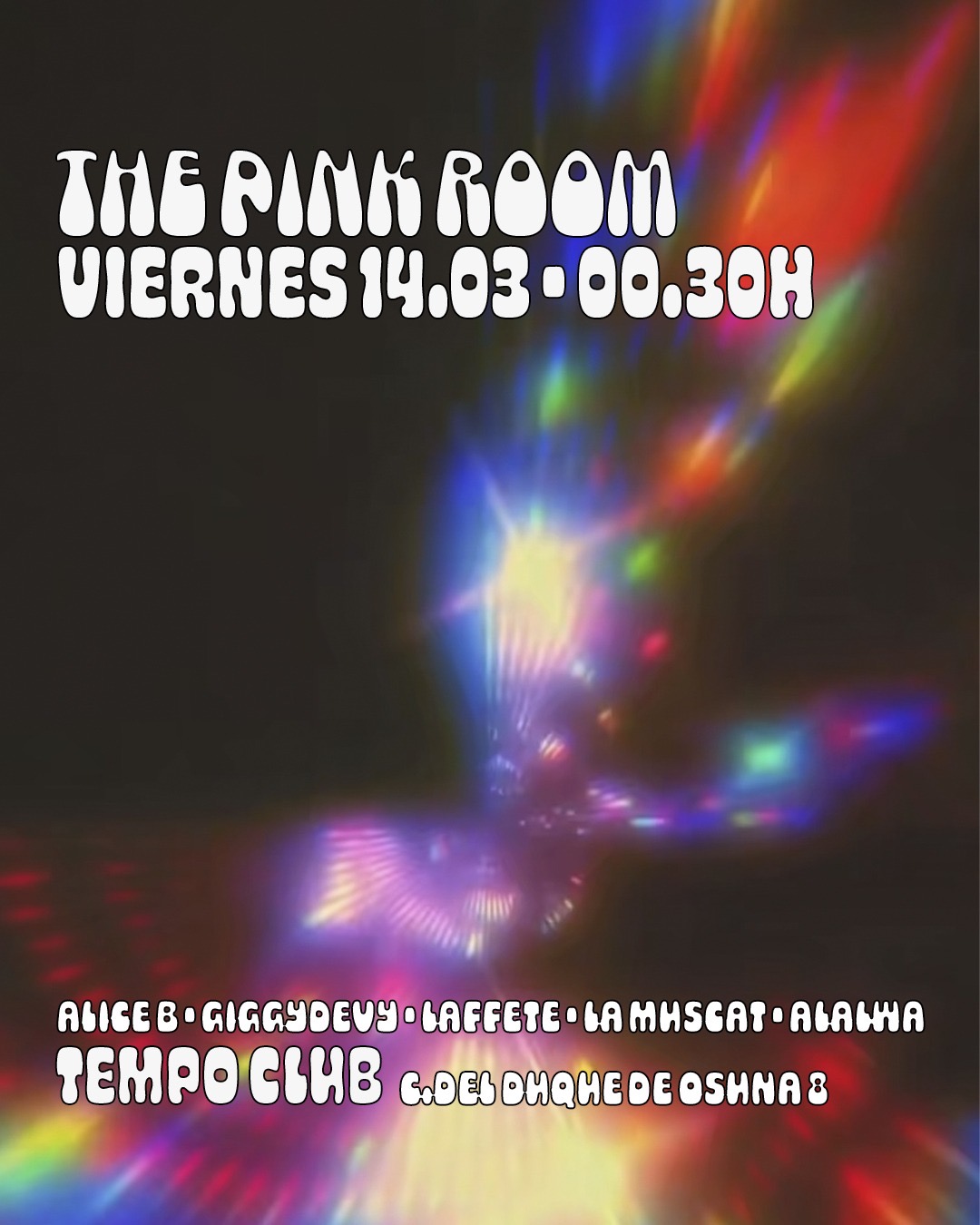 THE PINK ROOM en Tempo Club Madrid  - Mutick