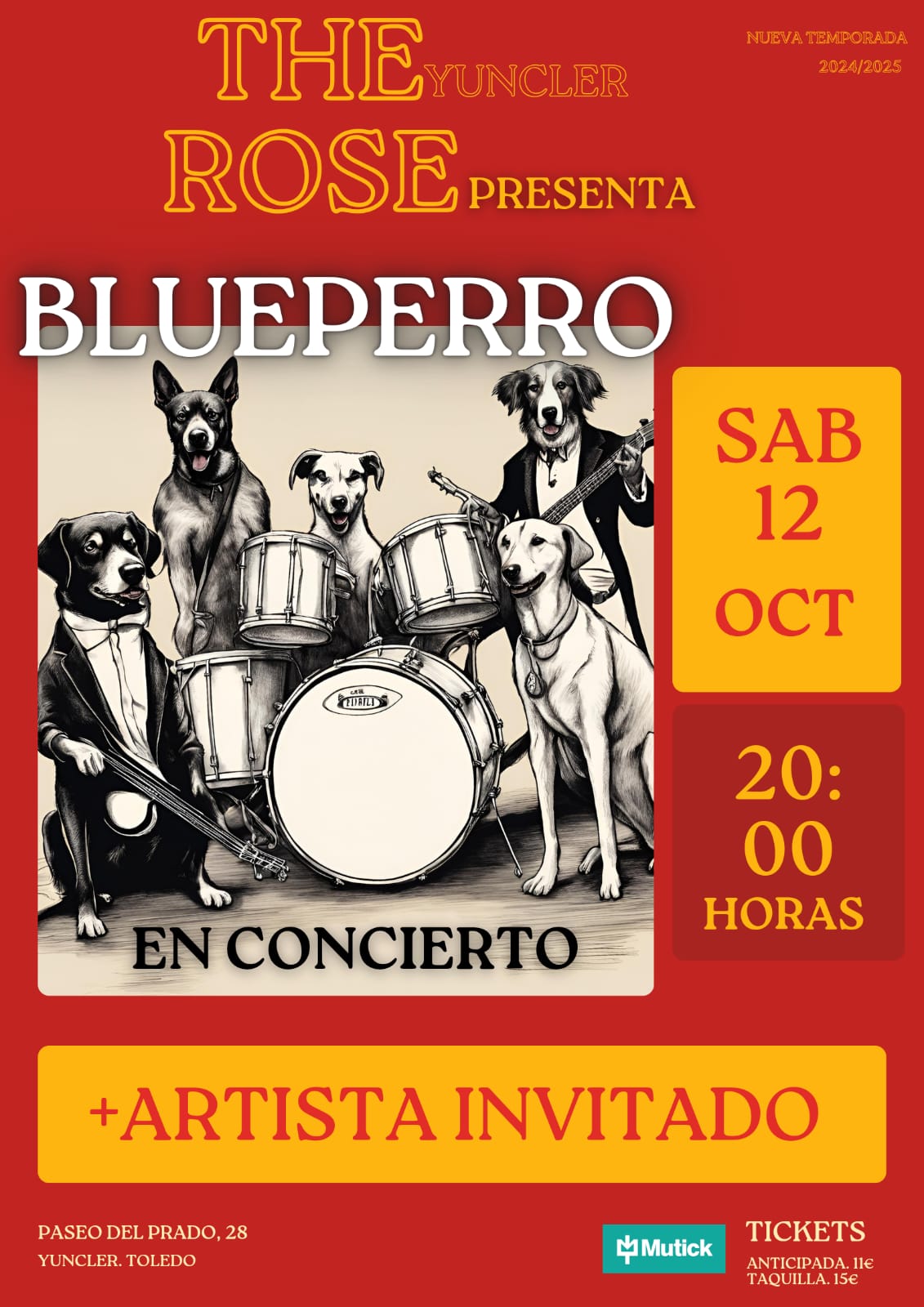 Blueperro en The Rose Yuncler Toledo - Mutick