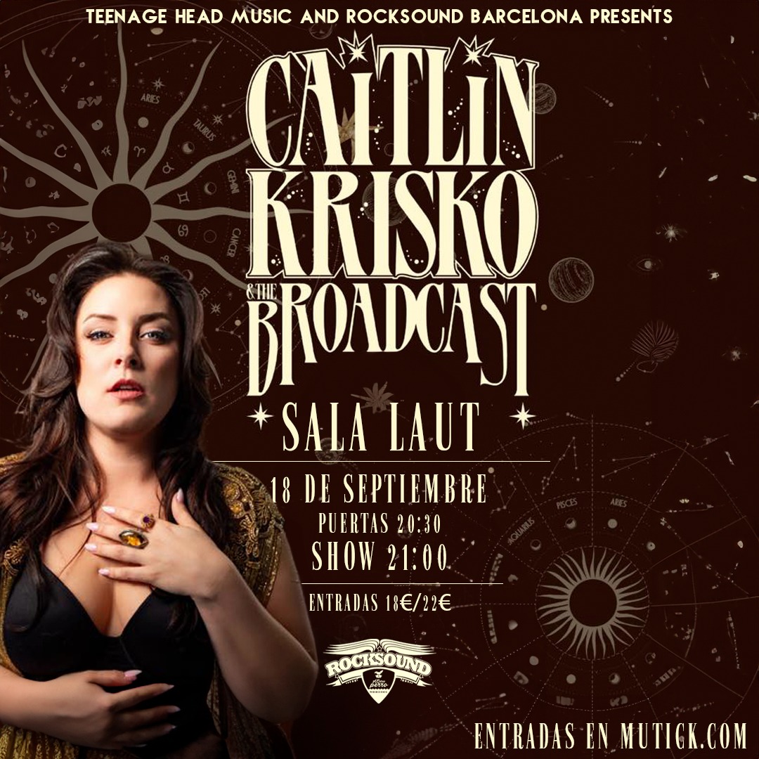 CAITLIN KRISKO & THE BROADCAST(USA) en Barcelona - Mutick