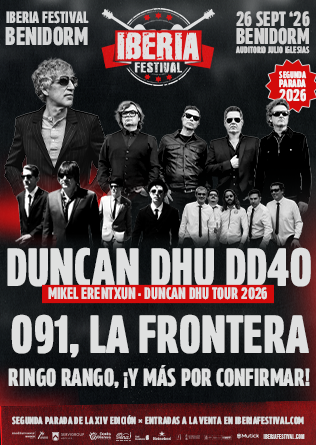 IBERIA FESTIVAL 2026 en Benidorm - 26 SEPTIEMBRE - Mutick