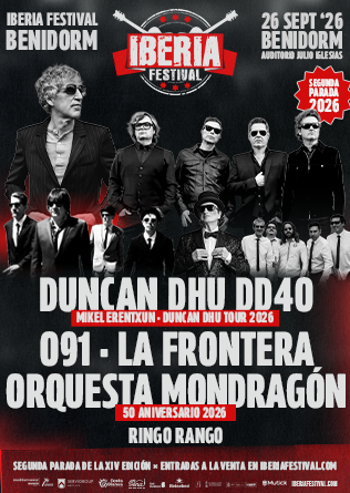 IBERIA FESTIVAL 2026 en Benidorm - 26 SEPTIEMBRE - Mutick
