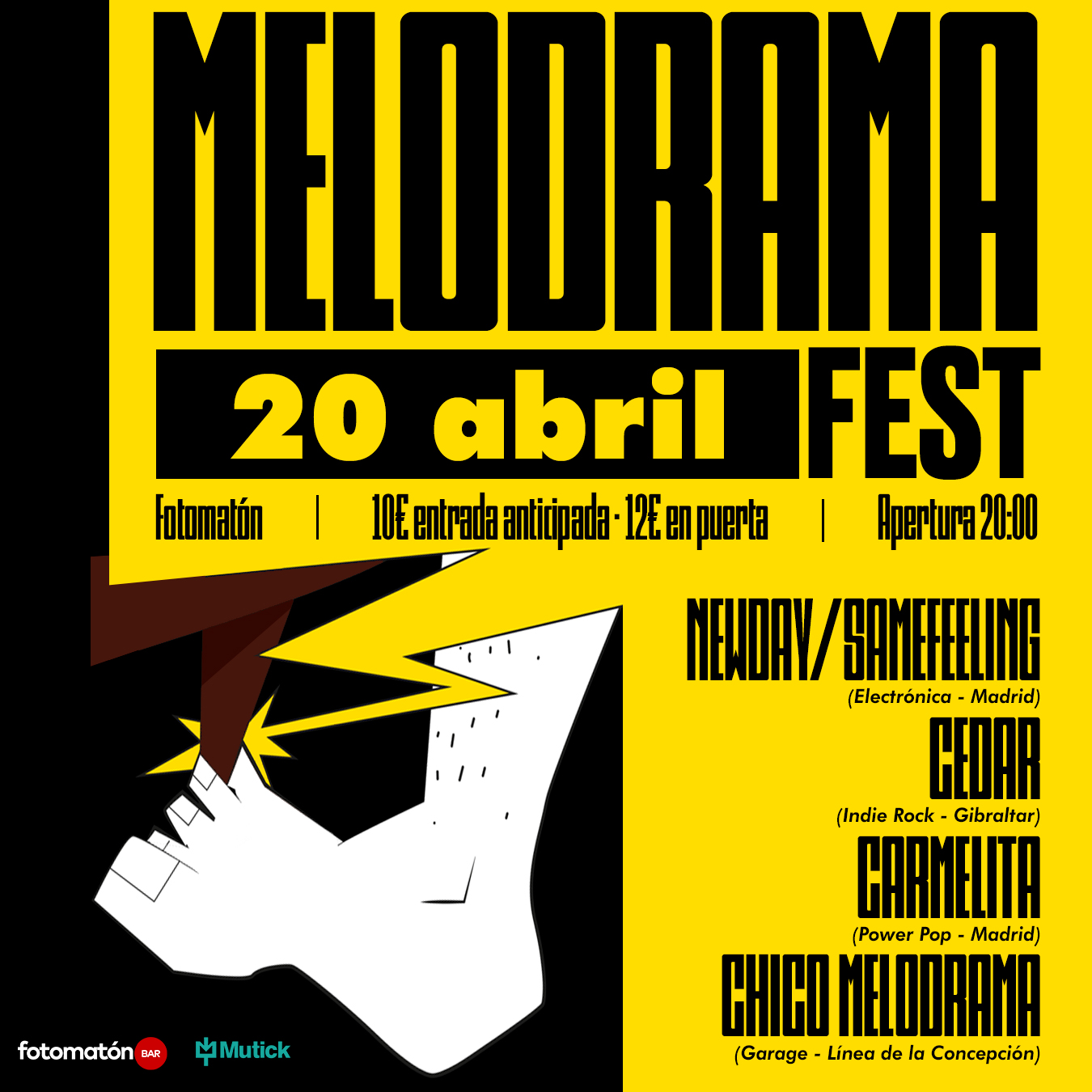 MELODRAMA FEST en Madrid - Mutick