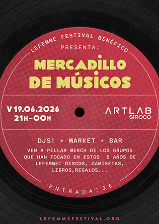LeFemme - Mercadillo de Músicos + DJs + Bar en Madrid