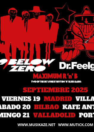 DR FEELGOOD (UK) + Nine Below Zero (UK) en Valladolid