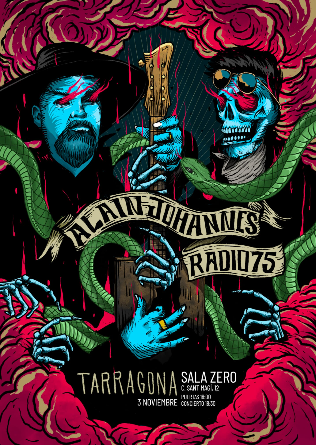 ALAIN JOHANNES + Radio 75 en Tarragona