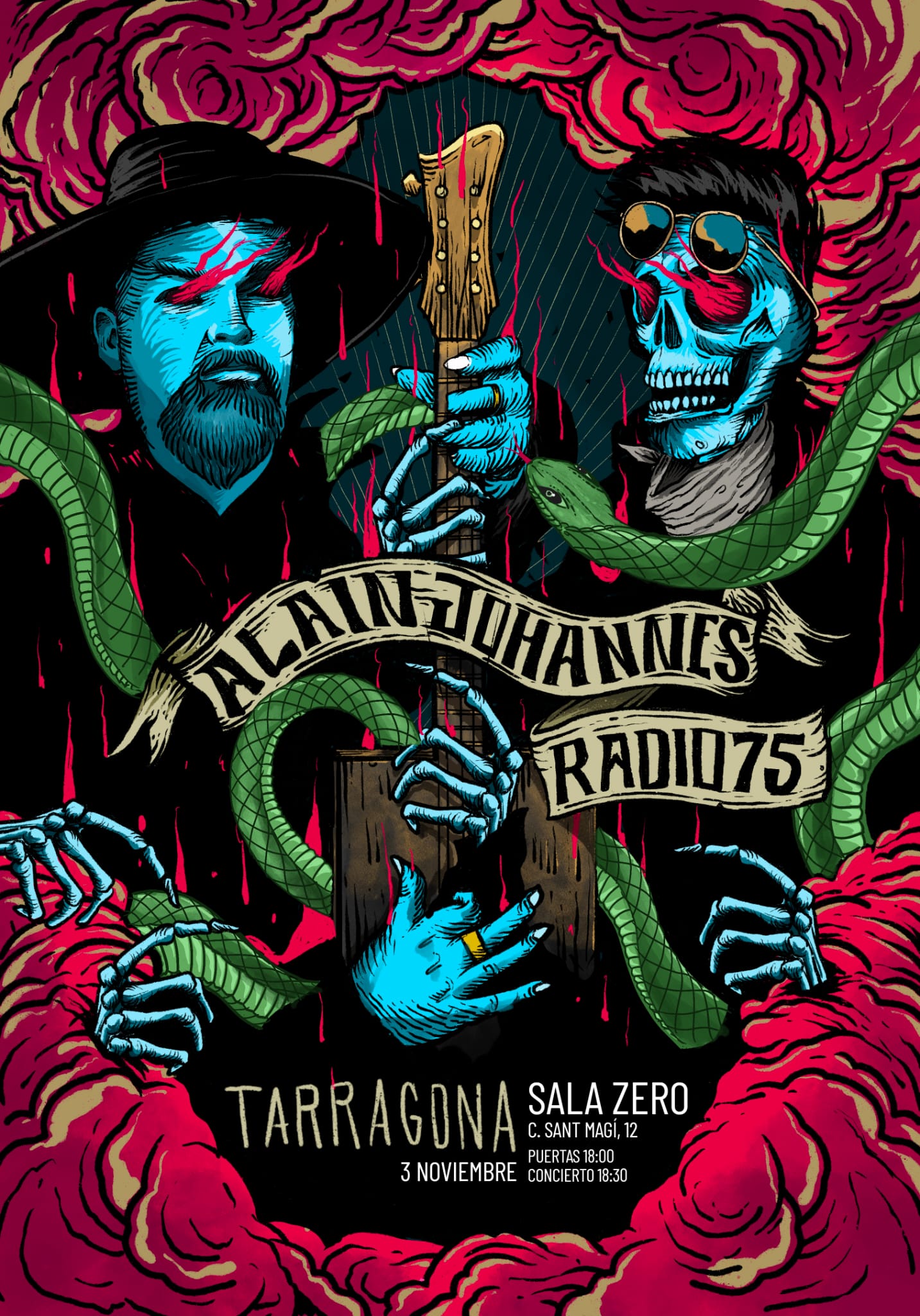 ALAIN JOHANNES + Radio 75 en Tarragona - Mutick