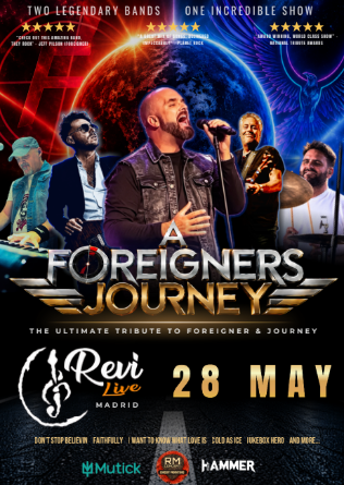 A FOREIGNERS JOURNEY (UK) Tributo en Madrid