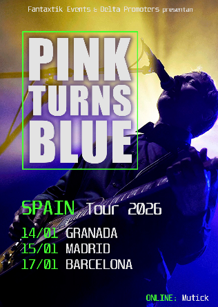 PINK TURNS BLUE en Madrid