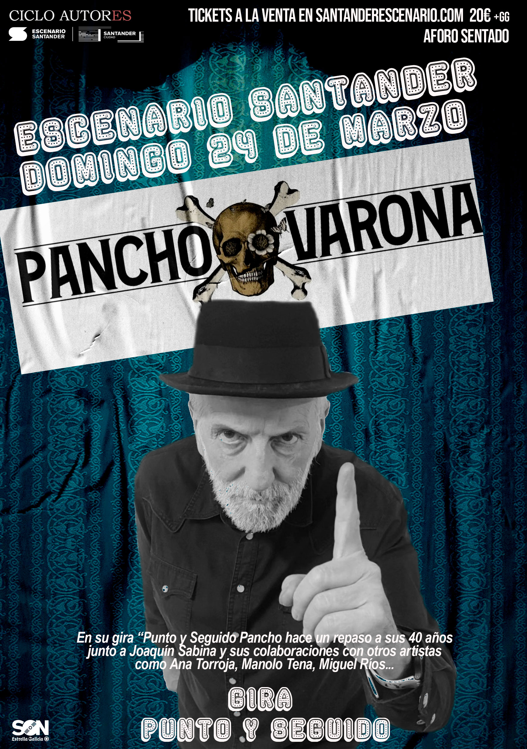 PANCHO VARONA en Escenario Santander - Cantabria - Mutick