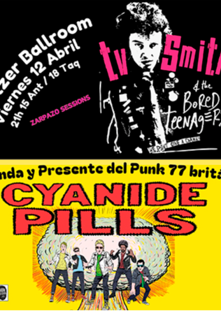 TV Smith & The Bored Teenagers (UK) + Cyanide Pills (UK) en Madrid
