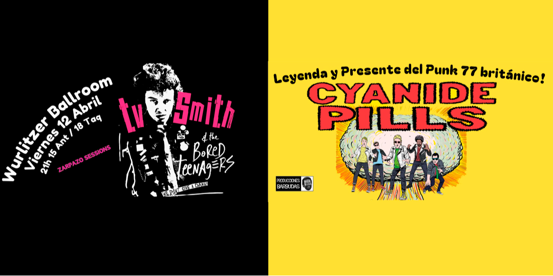 TV Smith & The Bored Teenagers (UK) + Cyanide Pills (UK) en Madrid