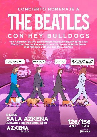 Homenaje a The Beatles en Bilbao por Hey Bulldogs